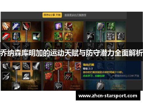 乔纳森库明加的运动天赋与防守潜力全面解析